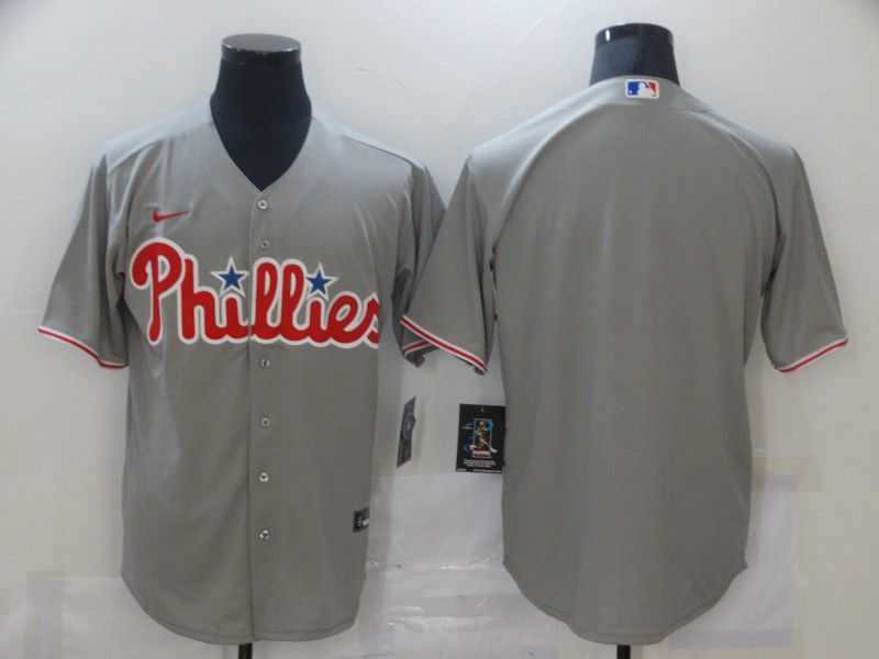 Men Philadelphia Phillies Blank Grey Game Nike MLB Jerseys Men Philadelphia Phillies Blank Grey Game Nike MLB Jerseys